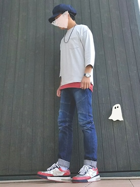 いんちょ。さん（メンズ・167cm）の春コーディネート