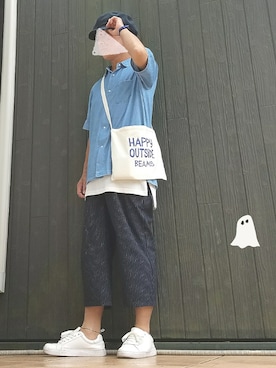 「アイテム（アンクレット）」を使った、いんちょ。さん（メンズ・167cm・40代）の夏コーディネート