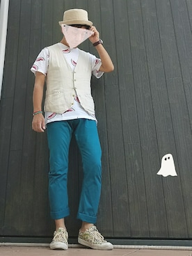 いんちょ。さん(メンズ・167cm)の夏コーディネート