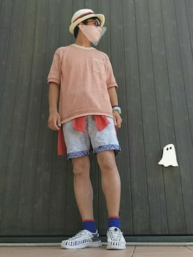 「サマーニット」｜いんちょ。さん（メンズ・167cm・40代）の夏コーディネート