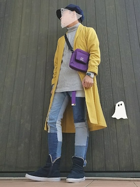 「Anello」｜「アイテム（腕時計）」を使った、いんちょ。さん（メンズ・167cm）の秋コーディネート