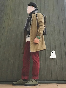 いんちょ。さん（メンズ・167cm）の冬コーディネート