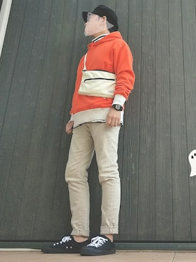 いんちょ。さん（メンズ・167cm）の春コーディネート