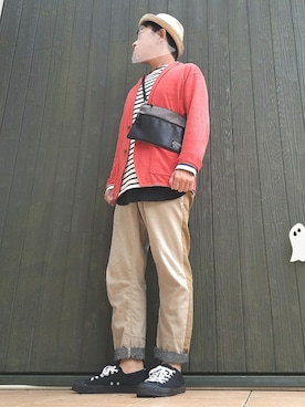 いんちょ。さん（メンズ・167cm）の春コーディネート