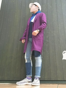 いんちょ。さん（メンズ・167cm）の春コーディネート