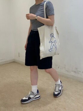 「SPALWART（スパルウォート）のアイテム」を使った、Chiiiさん（レディース・153cm）の夏コーディネート