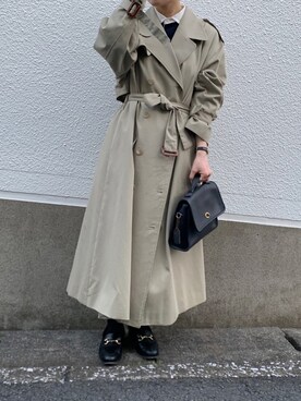 【archive】Old coach trench coat