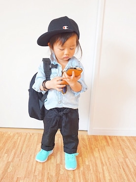 kikopapaさん（キッズ・80cm）の春コーディネート