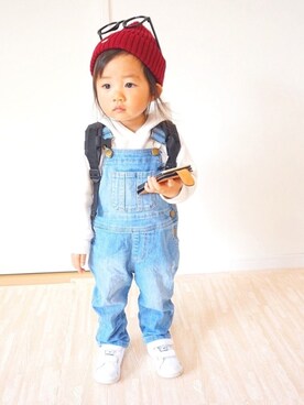 kikopapaさん（キッズ・80cm）の春コーディネート