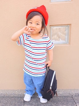 kikopapaさん（キッズ・80cm）の春コーディネート