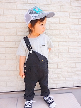 kikopapaさん（キッズ・80cm）の夏コーディネート