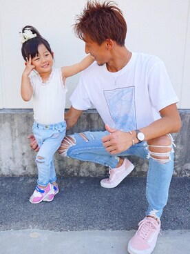 kikopapaさん（キッズ・90cm）の夏コーディネート