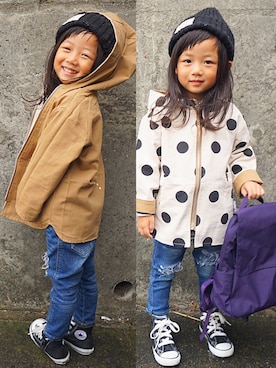 「オシャレパッソ」｜kikopapaさん（キッズ・100cm）の秋コーディネート