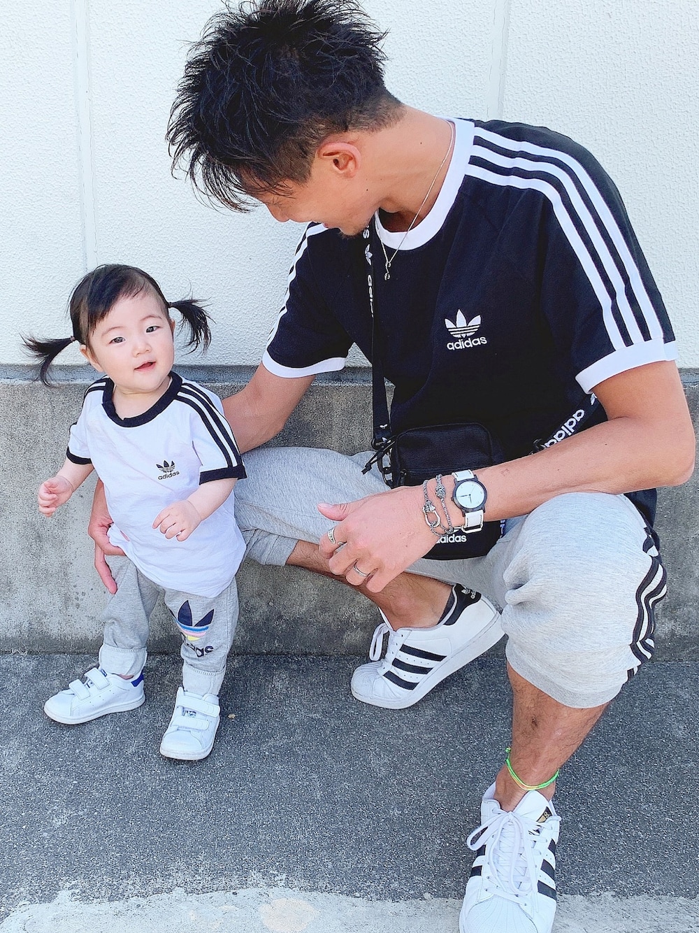 adidas orijinals パーカー　親子コーデ 20200206203548983_320.jpg