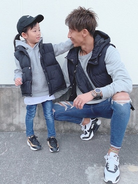 kikopapaさん（キッズ・100cm）の秋コーディネート