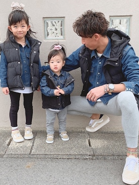 kikopapaさん（キッズ・110cm）の冬コーディネート