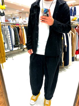「Johnbull Private labo（ジョンブルプライベートラボ）のアイテム（その他アウター）」を使った、あさごろーさん（メンズ・173cm）の秋コーディネート