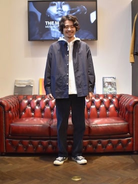 「worknotwork」｜Furuhashiさん（メンズ・170cm）の秋コーディネート