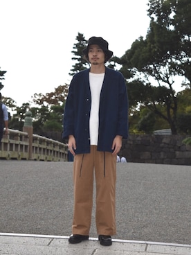 「worknotwork」｜Furuhashiさん（メンズ・170cm）の秋コーディネート