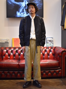 「worknotwork」｜Furuhashiさん（メンズ・170cm）の秋コーディネート