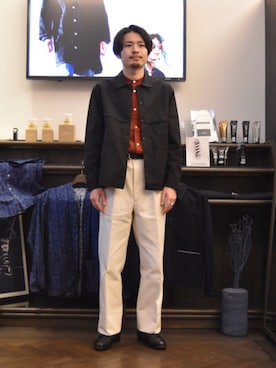 「worknotwork」｜Furuhashiさん（メンズ・170cm）の春コーディネート