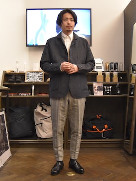 「worknotwork」｜Furuhashiさん（メンズ・170cm）の春コーディネート