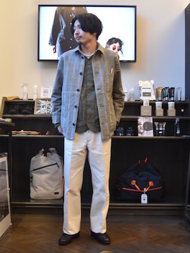 「worknotwork」｜Furuhashiさん（メンズ・170cm）の春コーディネート
