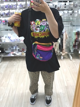 「MAGICAL MOSH MISFITS（マジカルモッシュミスフィッツ）のアイテム」を使った、Yuki16さん（レディース・163cm）の春コーディネート