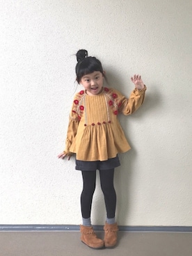 kapoさん（キッズ・110cm）の春コーディネート