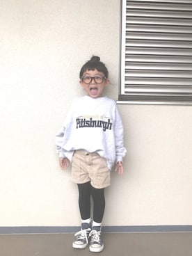 kapoさん（キッズ・110cm）の春コーディネート