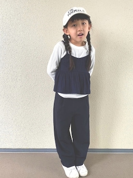 kapoさん（キッズ・110cm）の春コーディネート