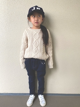 kapoさん（キッズ・120cm）の冬コーディネート