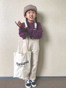 kapoさん（キッズ・120cm）の冬コーディネート