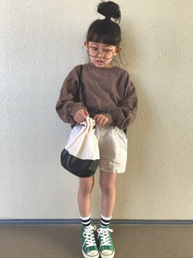 kapoさん（キッズ・120cm）の春コーディネート