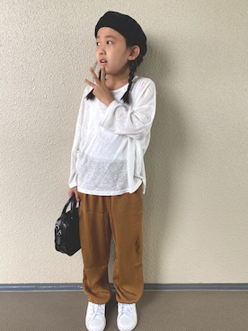kapoさん（キッズ・120cm）の春コーディネート