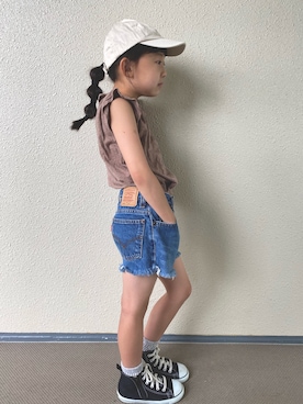 kapoさん（キッズ・120cm）の春コーディネート