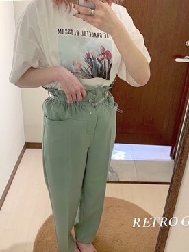 𝐶ℎ𝑖𝑛さん(レディース・160cm)の夏コーディネート