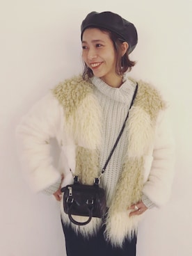 よーしだ☺︎さん（レディース・166cm）の冬コーディネート