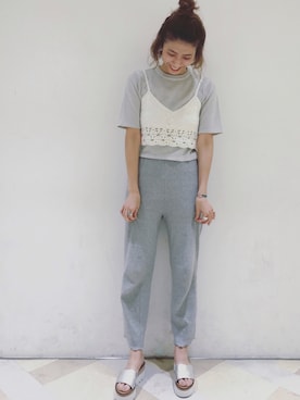 よーしだ☺︎さん(レディース・166cm)の春コーディネート