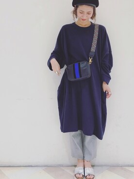 「clare v．（クレアヴィヴィエ）のアイテム」を使った、よーしだ☺︎さん（レディース・166cm）の春コーディネート