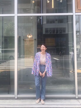 「charrita（チャリータ）のアイテム」を使った、よーしだ☺︎さん（レディース・165cm）の夏コーディネート