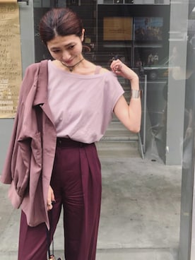 よーしだ☺︎さん（レディース・165cm）の夏コーディネート