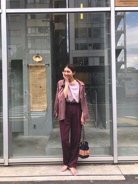 よーしだ☺︎さん（レディース・165cm）の夏コーディネート