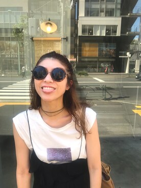 よーしだ☺︎さん（レディース・166cm）の夏コーディネート