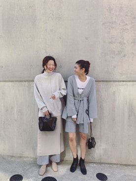 よーしだ☺︎さん（レディース・166cm）の秋コーディネート