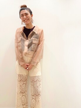 よーしだ☺︎さん(レディース・166cm)の夏コーディネート