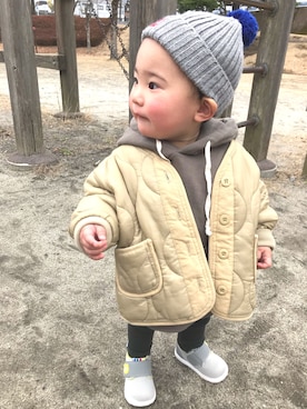 425さん(キッズ・80cm)の冬コーディネート