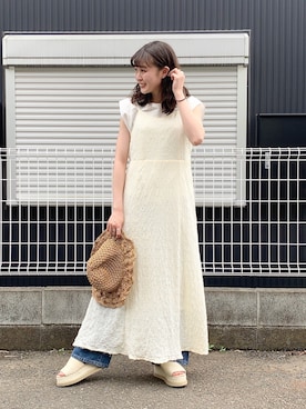 「kastane_ootd」｜Nao Odakaさん（レディース・156cm）の夏コーディネート