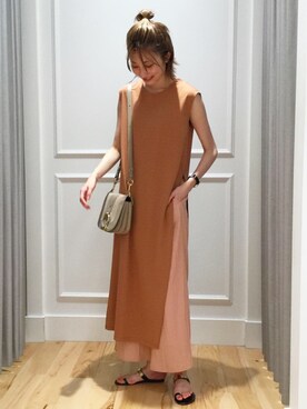 「SEE BY CHLOE（シーバイクロエ）のアイテム」を使った、チーちゃんさん（レディース・170cm）の夏コーディネート