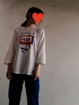「バンTコーデ」｜S.J.さん（レディース・170cm）の秋コーディネート